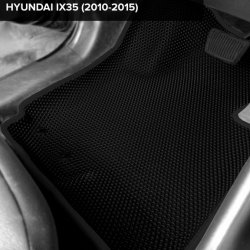 3D коврики EVA с бортами Hyundai ix35 (2010-2015)