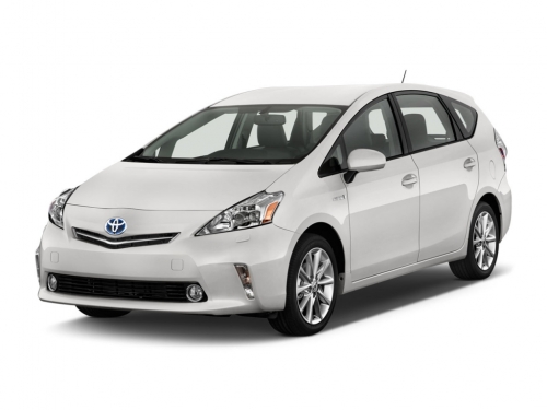 2D коврики EVA в салон и багажник  на Toyota Prius Plus III XW30 (2009-2016)