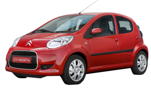 2D коврики EVA в салон и багажник на Citroen C1 (2005-2014)