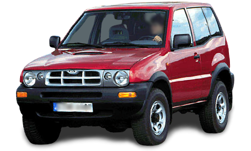 2D коврики EVA в салон и багажник  на Ford Maverick I 3D (1993-1998)