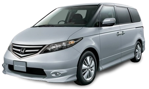 2D коврики EVA в салон на Honda Elysion I рестайлинг, правый руль (2006-2013)