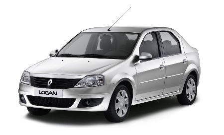 3D коврики EVA с бортами в салон  на Renault Logan I (2004-2015)
