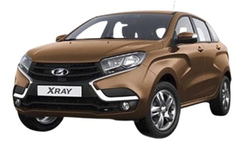 3D коврики EVA с бортами в салон  на Lada XRAY (2015-н.в.)