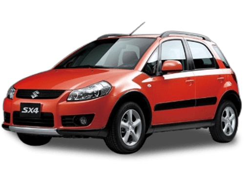 3D коврики EVA с бортами в салон  на Suzuki SX4 I седан, хетчбек (2006-2014)