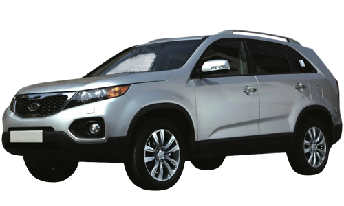 2D коврики EVA в салон  на Kia Sorento II 5 мест (2009-2012)