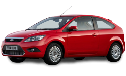 2D коврики EVA в салон и багажник на Ford Focus II хэтчбек 3D (2004-2011)