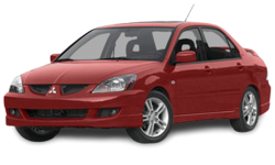 2D коврики EVA в салон и багажник  на Mitsubishi Lancer IX седан (2000-2010)