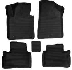 3D коврики EVA с бортами в салон на Hyundai i30 II GD (2011-2017)