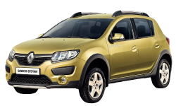2D коврики EVA в салон и багажник  на Renault Sandero Stepway II (2013-2018)